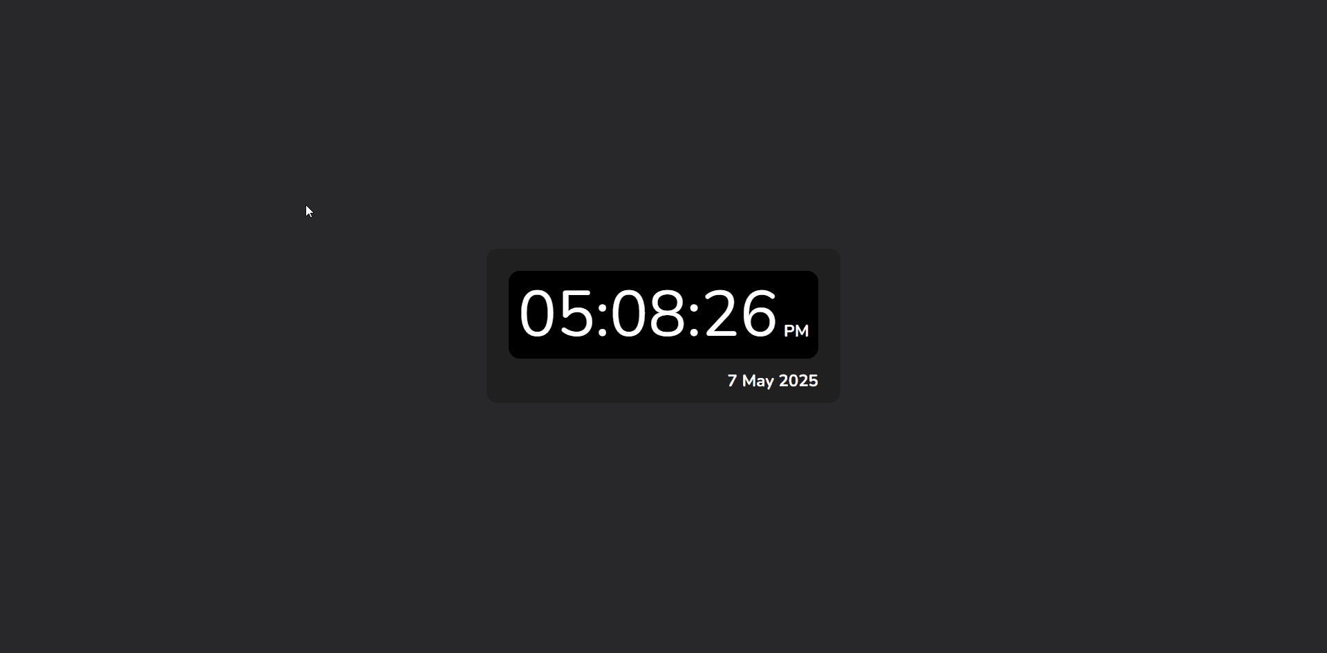 Digital Clock