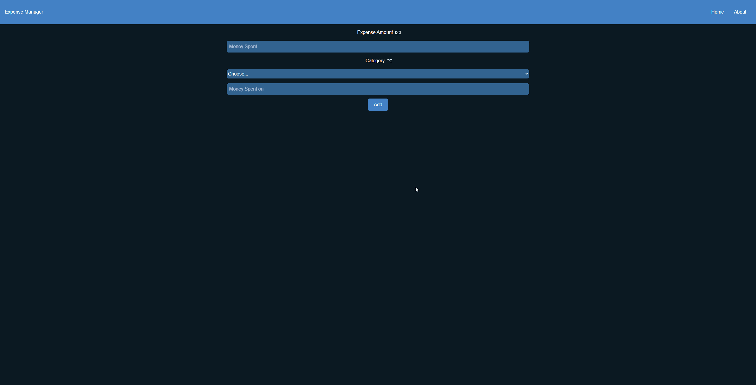 Expense Manager